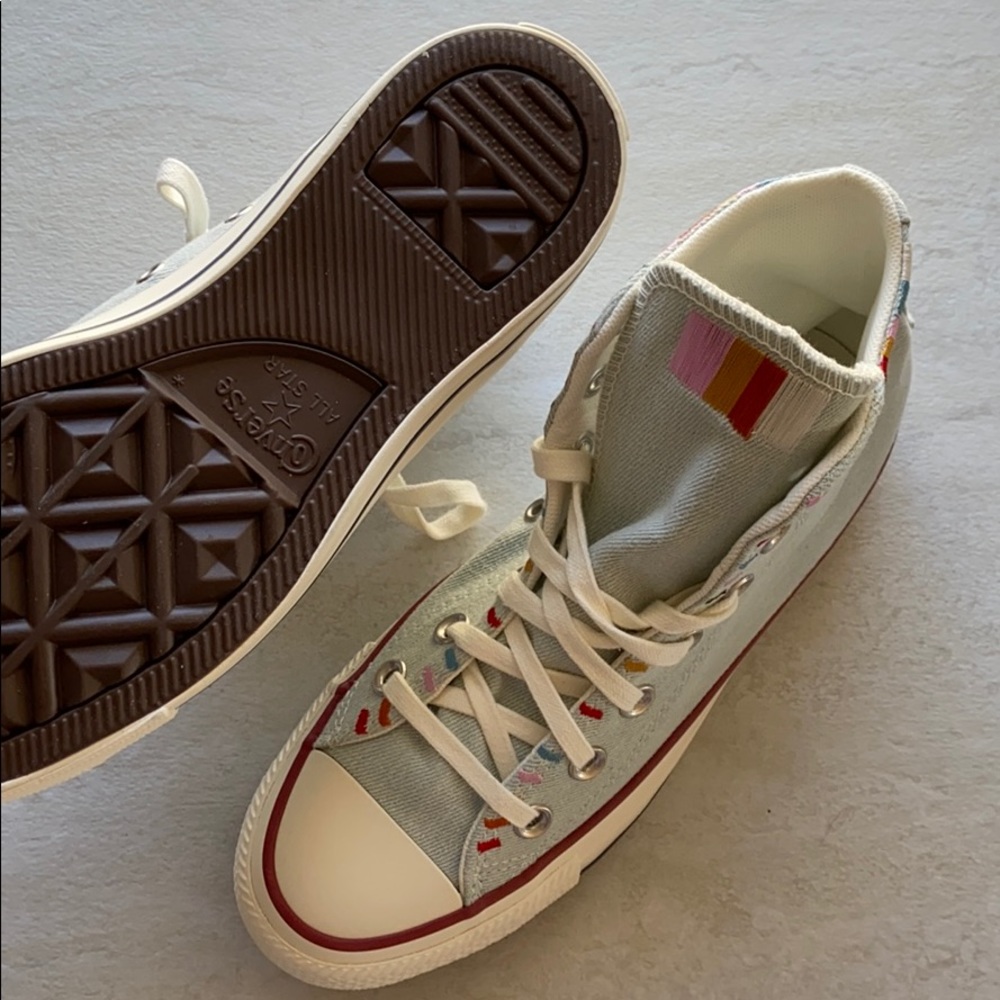 NWT converse ctas boho high tops - Picture 8 of 8